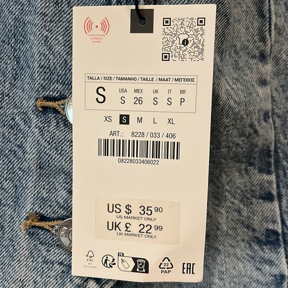 Cropped DenimVest - Picture 7 of 7